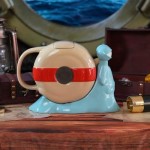 ABYstyle One Piece Den Den Mushi Teapot Tea Drinkware Home Decor Kitchenware Collectible Merchandise Gift