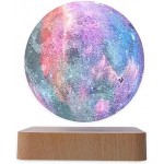 Gominimo Levitating Moon Lamp, Floating Lamp, Levitating Lamp, Floating Moon Lamp, Moon Globe, Floating Light, Levitating Light, Floating Moon Lamp Rotating (Galaxy)