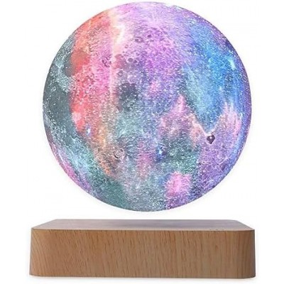 Gominimo Levitating Moon Lamp, Floating Lamp, Levitating Lamp, Floating Moon Lamp, Moon Globe, Floating Light, Levitating Light, Floating Moon Lamp Rotating (Galaxy)