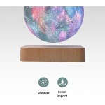 Gominimo Levitating Moon Lamp, Floating Lamp, Levitating Lamp, Floating Moon Lamp, Moon Globe, Floating Light, Levitating Light, Floating Moon Lamp Rotating (Galaxy)