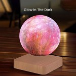 Gominimo Levitating Moon Lamp, Floating Lamp, Levitating Lamp, Floating Moon Lamp, Moon Globe, Floating Light, Levitating Light, Floating Moon Lamp Rotating (Galaxy)