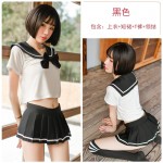 Guiruo Sexy Sailor Fun Lingerie Student Dress Small Chest Pure JK Uniform Perspective Soft Girl Cute Set 600