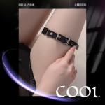 Guiruo Fun Lingerie Female Sexy European and American Popular Harajuku Punk Personality Binding Leg Rings Alternative Training Accessories P4