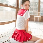 Guiruo Sexy Sailor Fun Lingerie Student Dress Small Chest Pure JK Uniform Perspective Soft Girl Cute Set 600