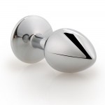 Conventional anal plug, small size metal stainless steel anal plug, fun and healthy adult products, alternative toys