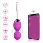 Smart APP Bluetooth Remote Control Kegel Ball Vaginal Dumbbell Smart Ball Women's Masturbation Fun Postpartum Training Product