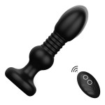 Wireless telescopic remote control backyard gourd vibration massage stick, male prostate, backyard toy, anal plug, masturbator