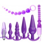 Adult sex products, female sex appeal anal plug combination, vestibular vibration anal plug tail, vestibular sex appeal products