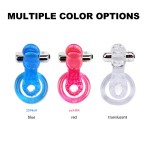 Fun men's toys Tongue vibration lock ring Silicone penis sleeve Fun sex toys Adult sex products