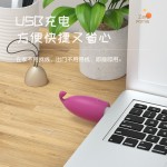 USB Soft Cute Laile Little Penguin Female Fun Masturbation Device Adult Fun Silent Vibration Remote Control Jump Egg