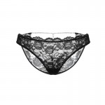 Guiruo Fun Underwear Female Lace Hollow Mesh Perspective Passionate and Sexy Low Waist Chain Triangle Pants 2175