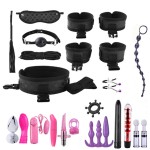 SM props binding and restraint equipment adult sexual intercourse breast clip mouth ball male and female sex toys poker sex tools