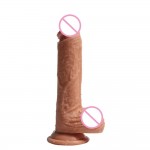 Manual suction cup, liquid silicone penis, female sexual pleasure masturbation device, adult vestibular anal plug, simulated penis