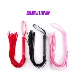 Leather Adult Sexuality Products Ordinary Black Leather Whips Couple Alternative Flirting Toys Size Whips Wholesale