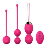 Kegel Ball Women's Smart Vaginal Shrinkage Ball Postpartum Recovery Vaginal Dumbbell Silicone Vibration Jumping Egg Masturbation Device