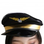 Guiruo Captain's Uniform Adult Products Decoration Accessories Fun Underwear Uniform Temptation Female Police Hat Police Hat