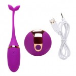 Little Tadpole USB Charging Wireless Remote Control Little Whale Jumping Egg Female Fun Masturbation Device Fun G-spot Vibration