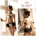 Guiruo New Perspective Rabbit Clothes Nightclub Rabbit Girl Fun Underwear Uniforms Temptation Foreign Trade Cross border Source 218