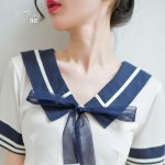 Guiruo Japanese Pure and Fun Student Uniform Seduction Set Sexy Sailor Suit Short Skirt Performs Furious 522