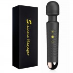 Multi frequency female vibrator, strong vibration threaded charging AV stick, knight massage stick, female masturbation equipment, adult products