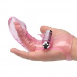 Simulated penis of the glans, female vibrating egg jumping fun teaser, vibrating finger sleeve, thumb prick sleeve, female appliance