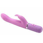 Silicone Rabbit Vibration Stick Massage Stick Women's Fun Masturbation Device Double G-point AV Stick Women's Masturbation Tool