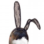 Guiruo New Product Sexy and Fun Underwear Uniform Seduction Accessories Hair Hoops Lace Veil Eye Mask Rabbit Ears 014