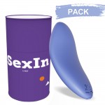 Liquid full coverage rubber massage stick vibration egg jumping silicone soft G-spot female sexual pleasure masturbator second tide vibrator