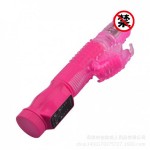 Telescopic rotating bead stick attracts bees and butterflies, female sexual pleasure masturbation device, female sexual pleasure vibrating rod factory stock