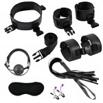 SM Fun Bed Strap Diving Material 8-Piece Set SM Prop Binding and Binding Adult Sexual Products for Men and Women