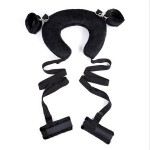 SM Adult Sex Fun Bed Straps SM Supplies Props Fun Toys Thick Pillows Leg Straps Couple Straps