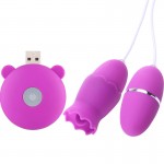 USB Soft Cute Laile Little Penguin Female Fun Masturbation Device Adult Fun Silent Vibration Remote Control Jump Egg