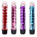 Small bald crystal vibration massage stick for women's fun masturbation equipment for women's masturbation toys for adults