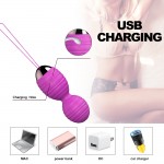 Smart APP Bluetooth Remote Control Kegel Ball Vaginal Dumbbell Smart Ball Women's Masturbation Fun Postpartum Training Product