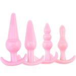 Seven-piece silicone backyard bead set for fun anal plugs, adult toy anal plug 4-piece combination set