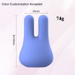 Liquid full coverage rubber massage stick vibration egg jumping silicone soft G-spot female sexual pleasure masturbator second tide vibrator