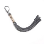 SM Adult Sex Fun Leather Leopard Pattern Whip Fun Hand Clap SM Props Fun Toys Adult Sex Supplies