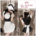 Jue Ruo Fun Lingerie Sexy No Take Off Sweet Beauty Servant Short Skirt Japanese Apron Uniform Sao Set Issued on behalf of 1185