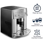 De'Longhi ESAM3300 Magnifica Super Automatic Espresso & Coffee Machine, Silver