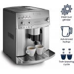 De'Longhi ESAM3300 Magnifica Super Automatic Espresso & Coffee Machine, Silver