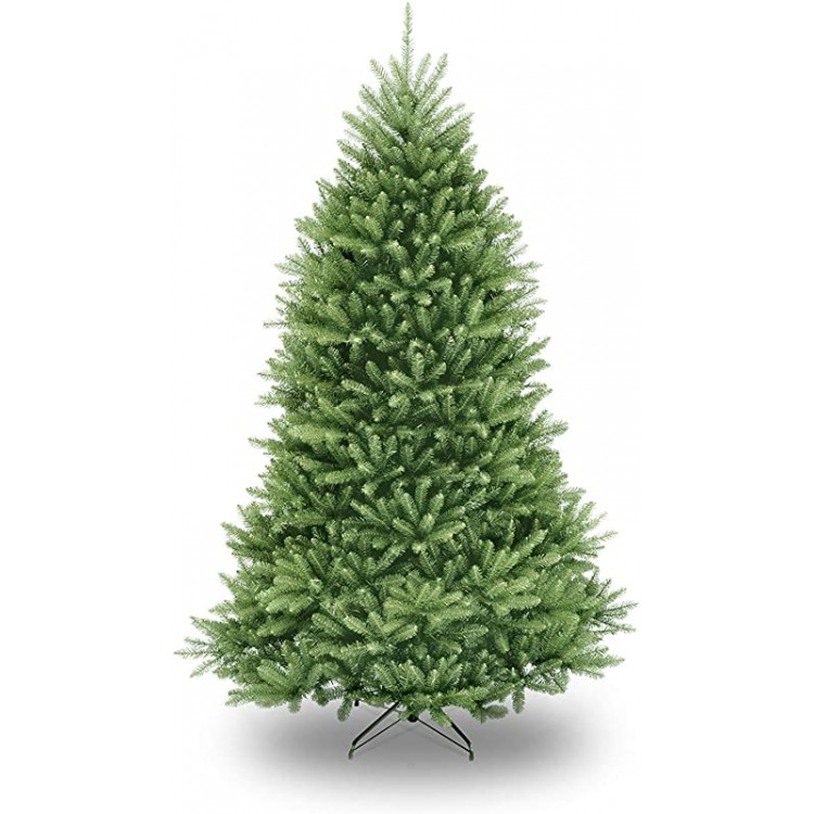 National Tree Company Artificial Full Christmas Tree, Green, Dunhill Fir, Includes Stand, 7.5 Feet