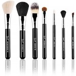 Sigma Beauty Essential Travel Brush Set, 7 Brushes, Brush Cup Included