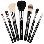 Sigma Beauty Essential Travel Brush Set, 7 Brushes, Brush Cup Included