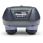 Thumper Sport Percussive Massager - Deep Tissue Home use Massager for Muscles, Back, Shoulders, Legs, arms. Portable percussive Therapy Action Electric Handheld Massager with Long Handle