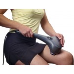 Thumper Sport Percussive Massager - Deep Tissue Home use Massager for Muscles, Back, Shoulders, Legs, arms. Portable percussive Therapy Action Electric Handheld Massager with Long Handle