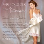 Julianna Rae Women&#39;s Silk Chemise, Lace Trimmed Neck, Le Soir Collection, Sleepwear, Lingerie, Beautiful Gift Packaging