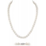 White Freshwater Cultured Pearl Necklace for Women in AAA Quality - THE PEARL SOURCE