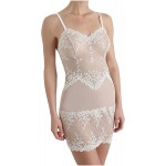 Wacoal Women&#39;s Embrace Lace Chemise,Naturally Nude/Ivory,2X