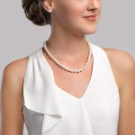 White Freshwater Cultured Pearl Necklace for Women in 18 Inch Length with 14K Gold and AAA Quality - THE PEARL SOURCE