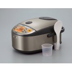 Zojirushi NP-HCC18XH Induction Heating System Rice Cooker and Warmer, 1.8 L, Stainless Dark Gray